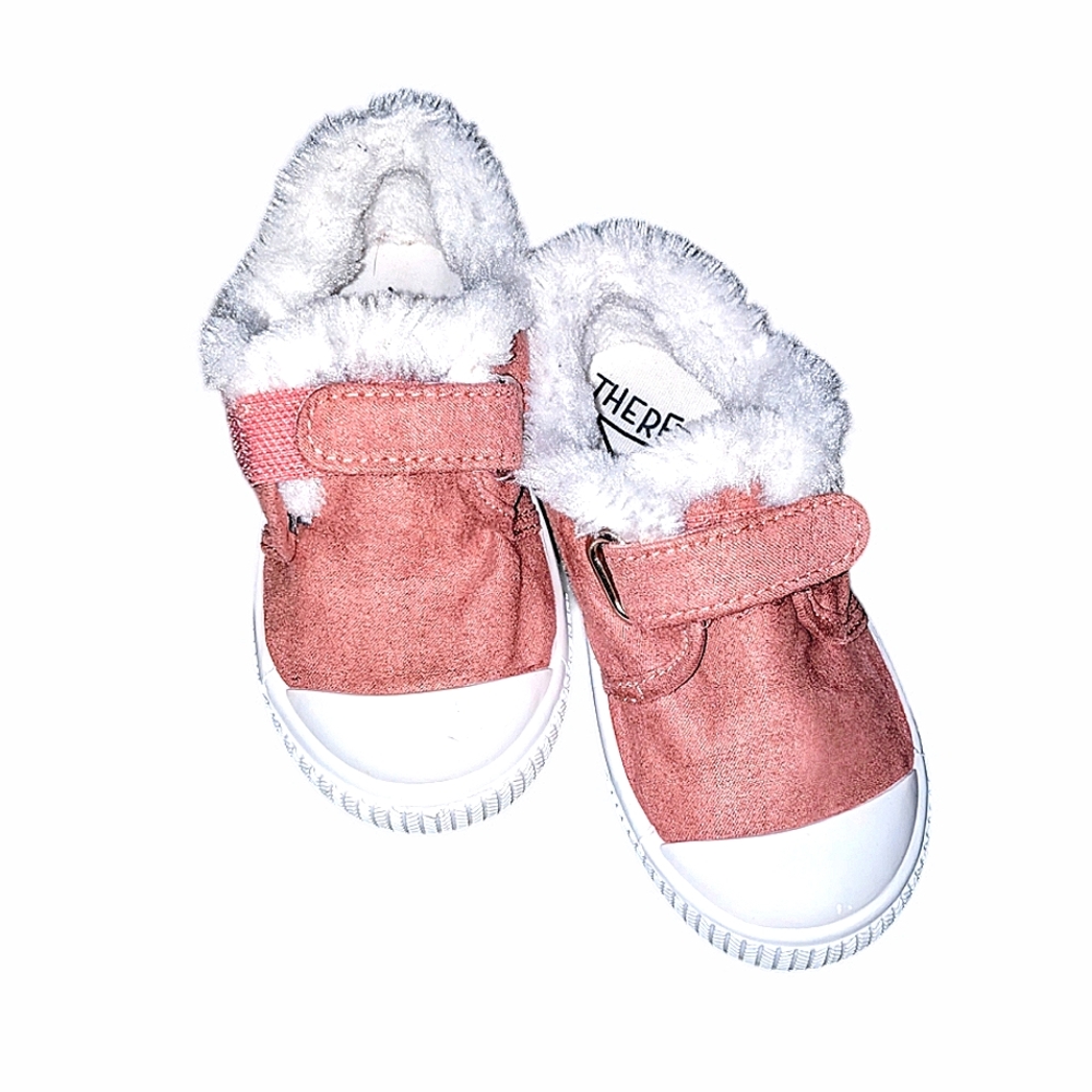 THEREABOUTS Pink Velcro Slip-On Toddler Kids Shoes Size 7